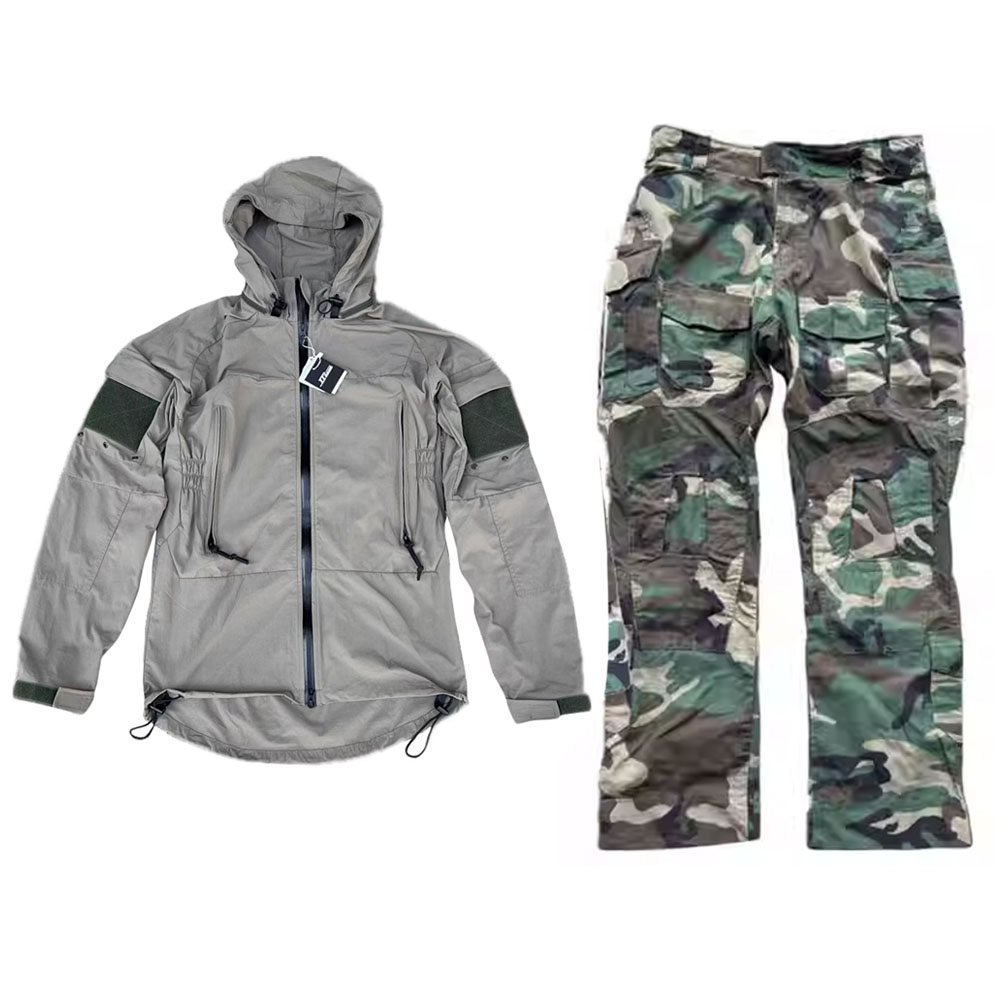 Windproof Jacket Softshell - Veste tactique Tom ORC gris soft