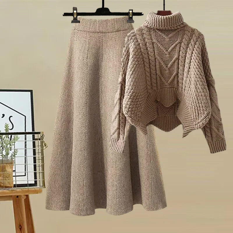 Winter Clothing Sales - Ensemble pull en tricot à col