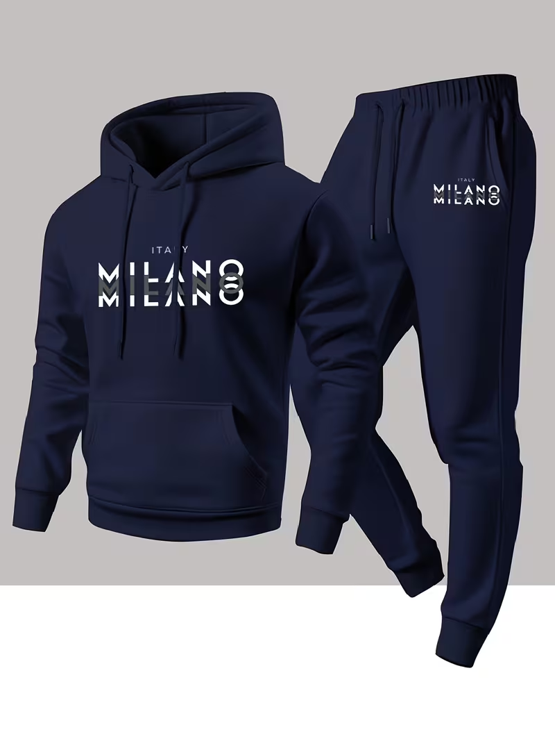 Winter Clothing Fashion - Ensemble de mode pour hommes, imprimé