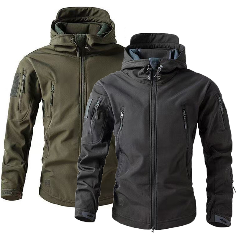 Windproof Jacket Softshell - Hommes hiver automne chaud Softshell polaire