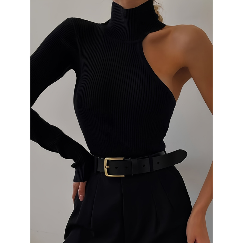 Winter Clothing For Woman - Combinaison asymétrique à une épaule en