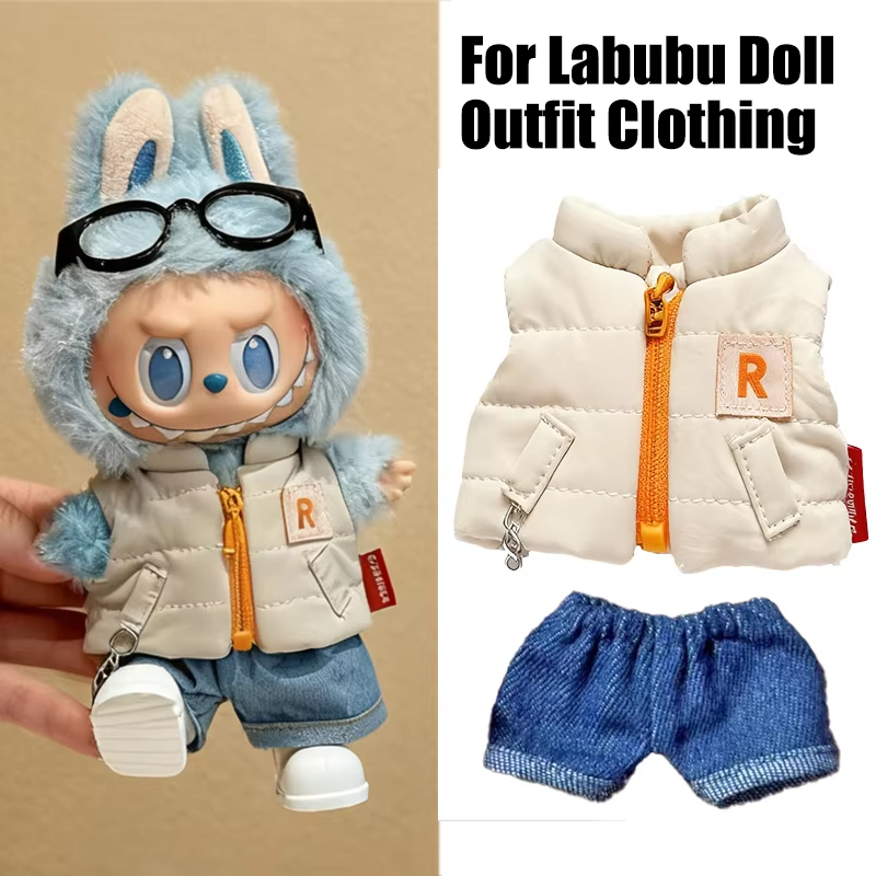 Winter Clothing Fashion - Pour poupée Labubu de 15 à