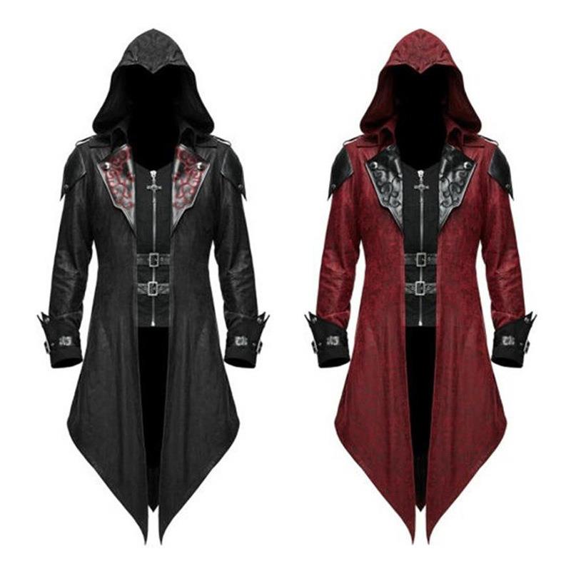 Winter Clothing Fashion - Nouvelle veste médiévale d'Halloween rétro en
