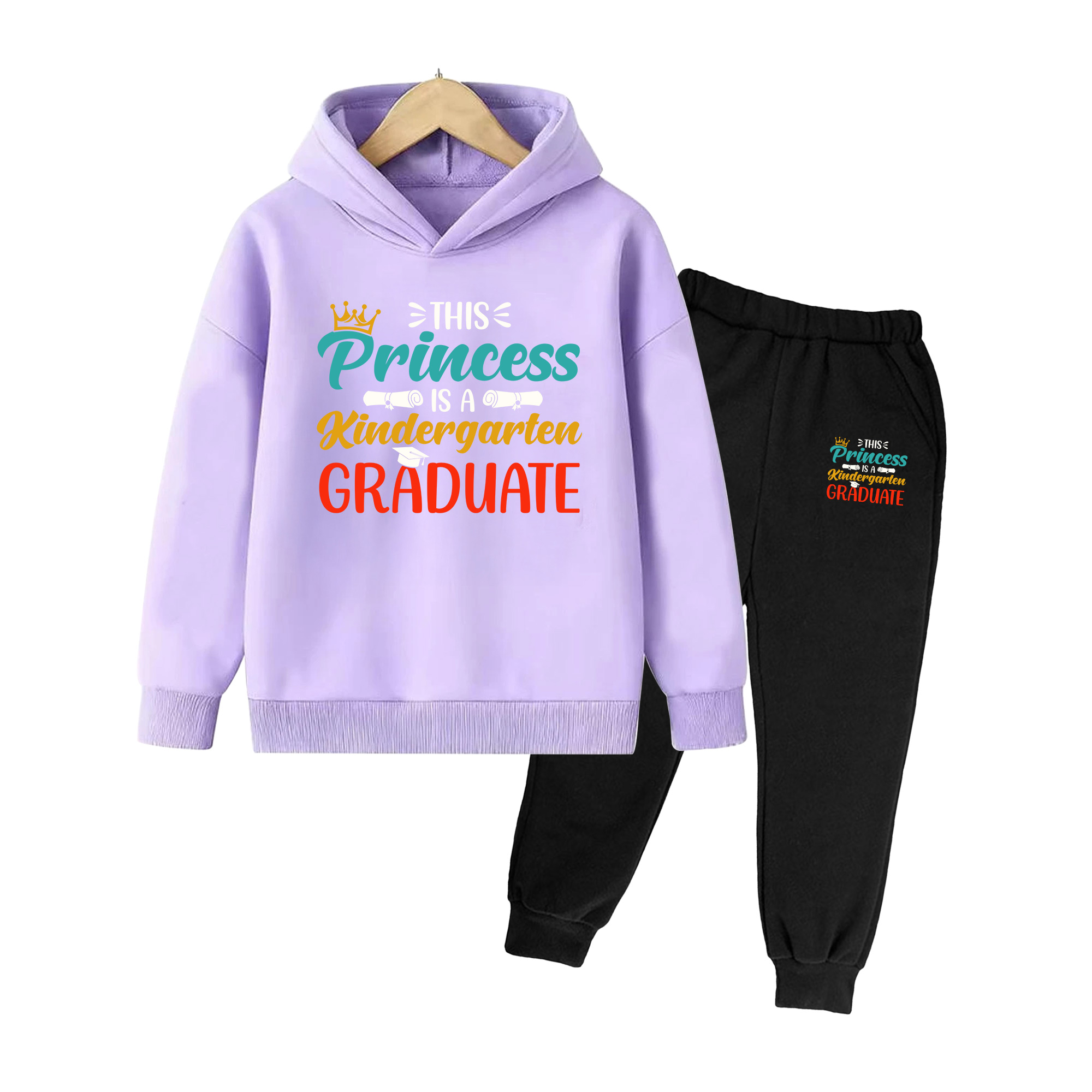 Winter Clothing Kindergarten - Ensemble sweat à capuche et pantalon