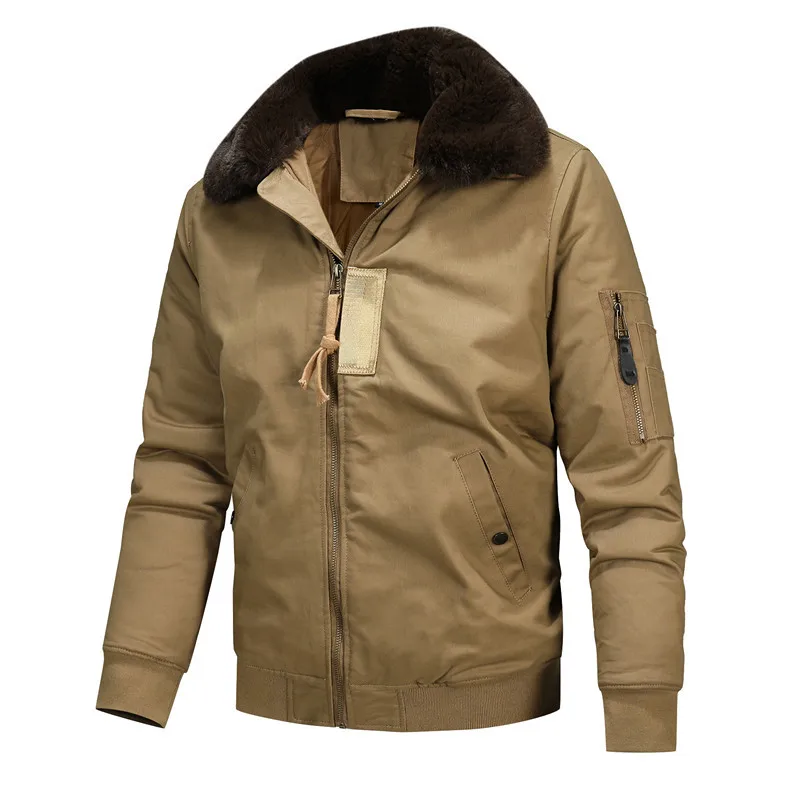 Quality Winter Clothing Bomber Jacket - Nouveau hiver hommes Bomber vestes polaire