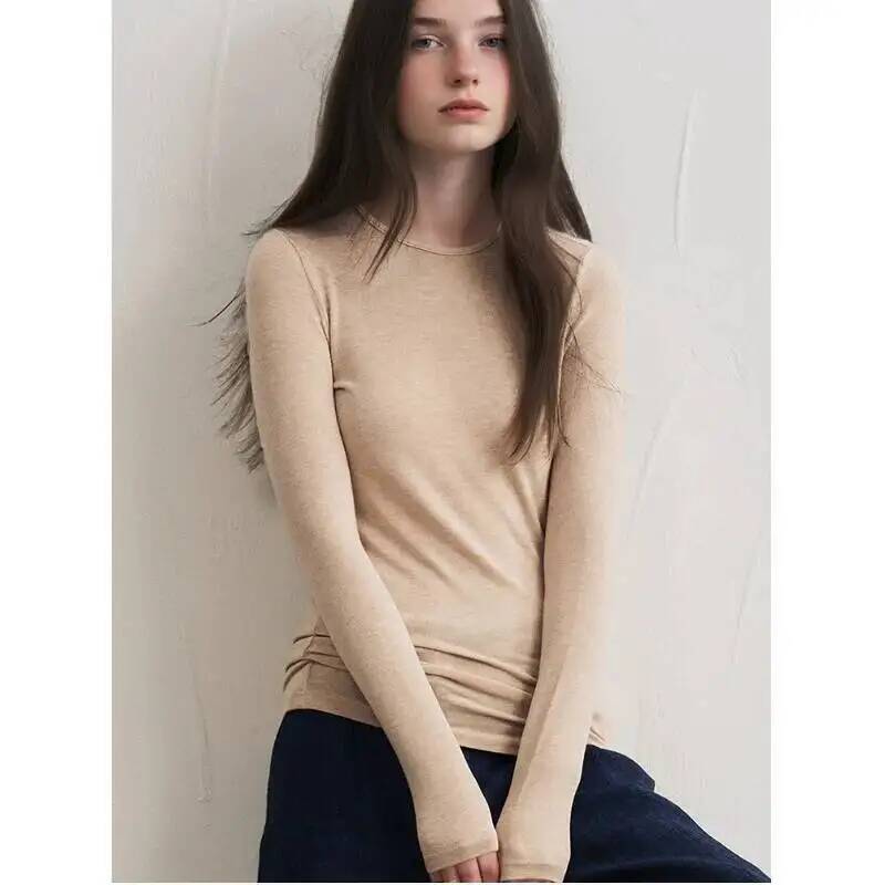 Winter Clothing For Woman - Haut à manches longues en mélange