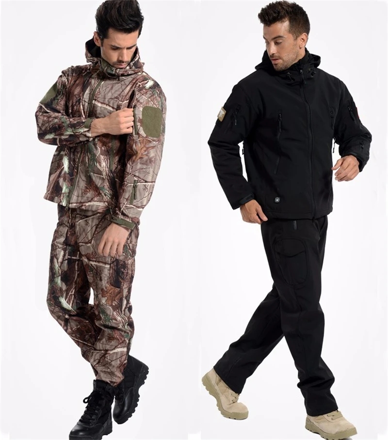 Windproof Jacket Softshell - Veste tactique en peau de requin
