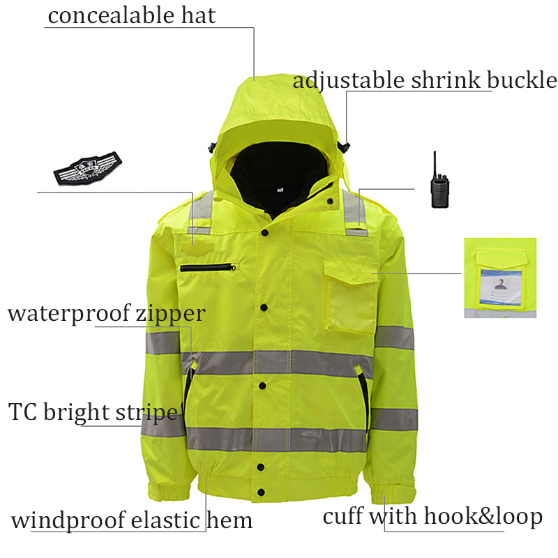 Veste bombardier imperméable,  - Quality Winter Clothing Bomber Jacket avis et prix