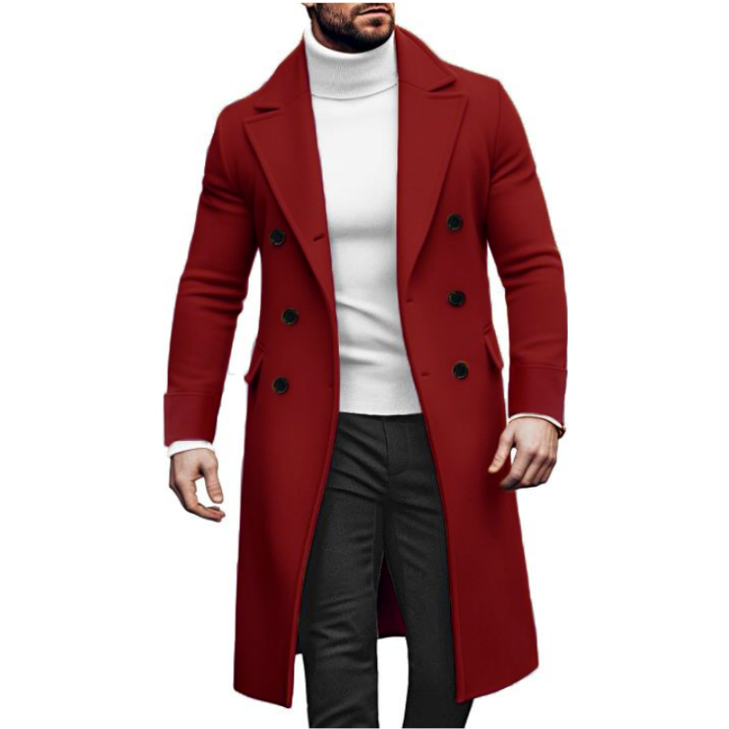 Manteau Long à Double Boutonna - Winter Clothing Types avis et prix