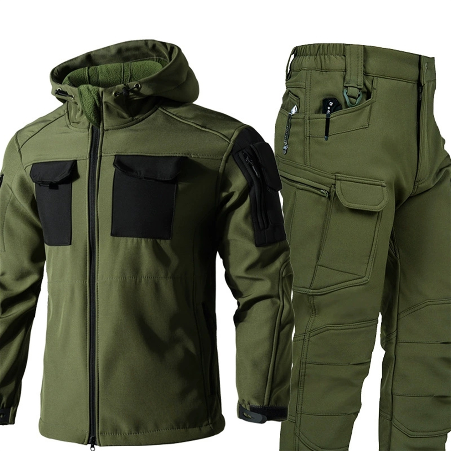 Veste et pantalon thermiques à - Windproof Jacket Softshell avis et prix