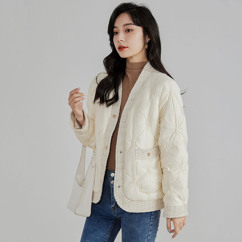 Automne hiver doudoune col en  - Winter Clothing Trends For Women avis et prix