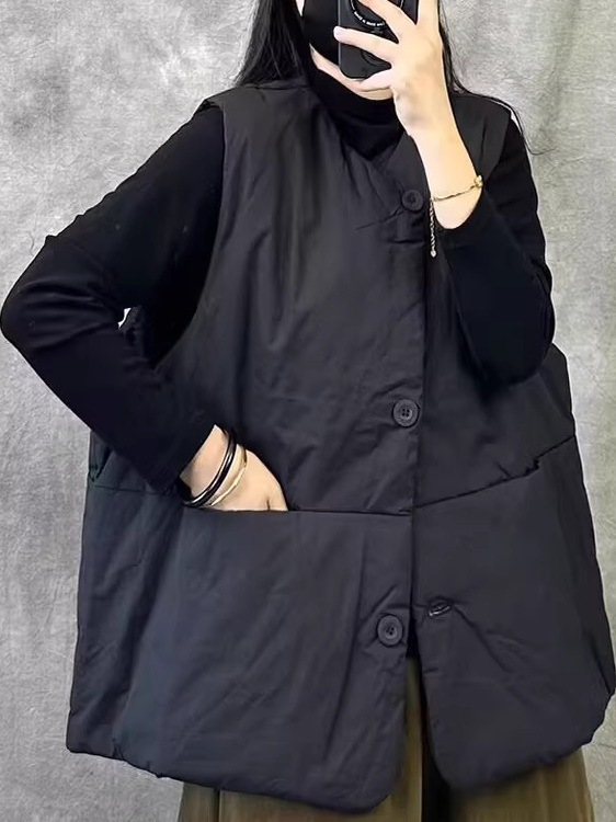 Gilet court rétro sans manches - Winter Clothing Needs avis et prix