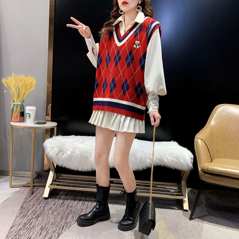 Gilets en tricot rouge pour fe - Winter Clothing Trends For Women avis et prix