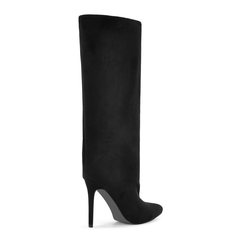 Onlymaker Bottes noires en fau - Winter Clothing For Woman avis et prix