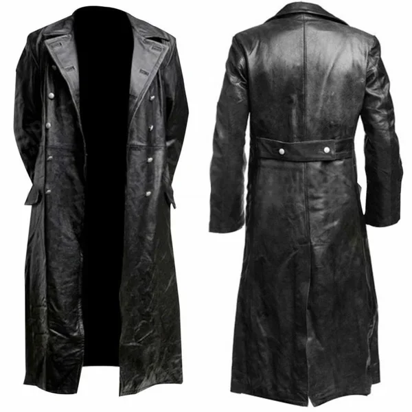 Veste en cuir hommes hiver pol - Winter Clothing Clearance avis et prix
