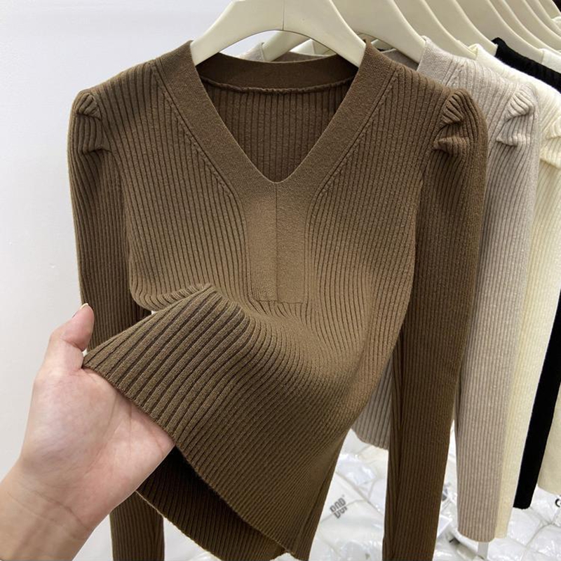 Élégant col en V hiver basique - Winter Clothing Clearance avis et prix