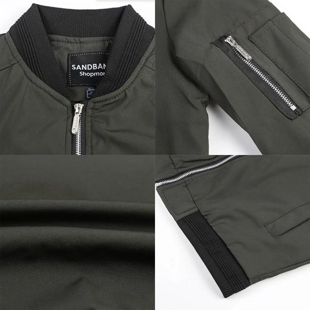 Automne hiver qualité nouveaux - Quality Winter Clothing Bomber Jacket avis et prix