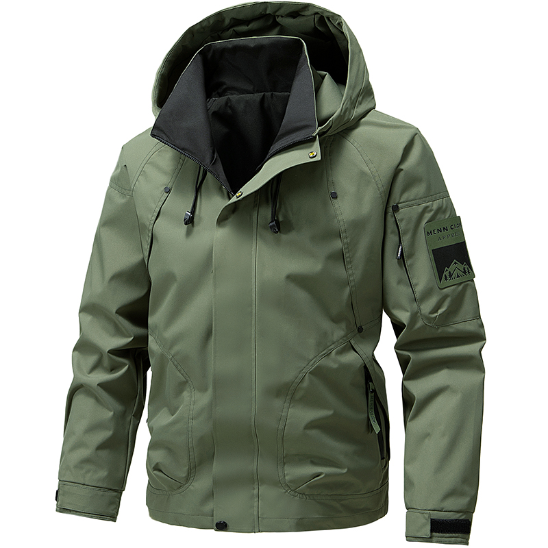 Veste imperméable à capuche po - Windproof Jacket Softshell avis et prix