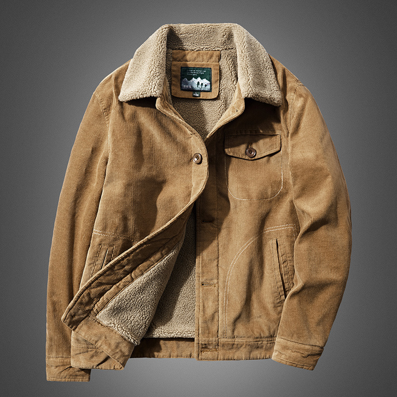 Parkas de travail en velours c - Quality Winter Clothing Bomber Jacket avis et prix