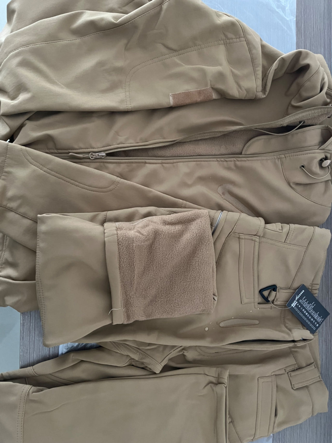 Hommes hiver automne chaud Sof - Windproof Jacket Softshell avis et prix