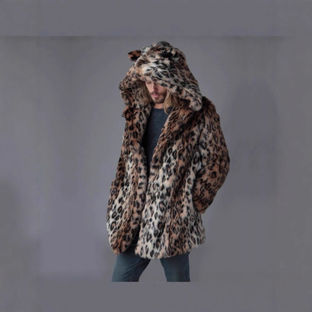 Hommes fausse fourrure veste h - Winter Clothing Clearance avis et prix