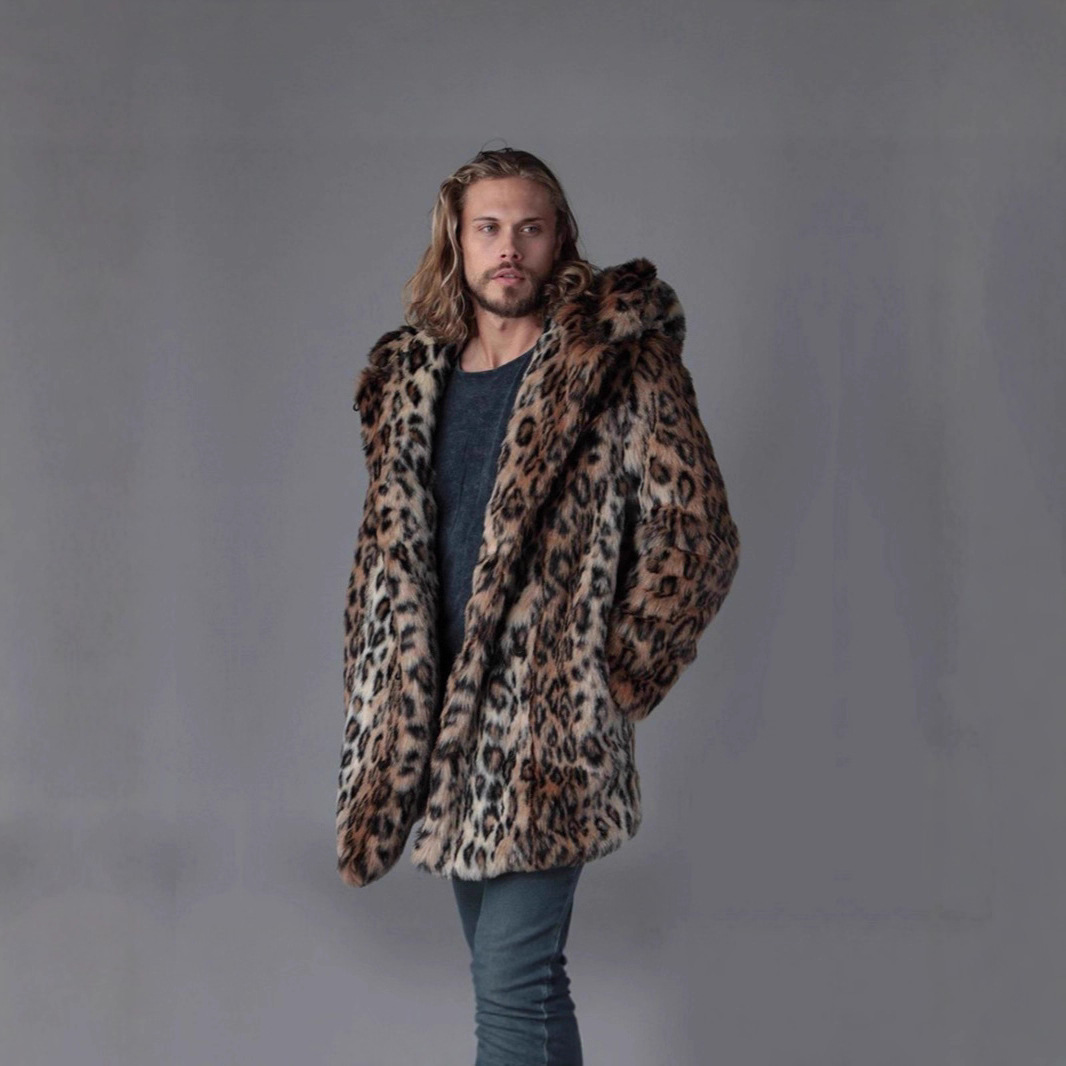 Hommes fausse fourrure veste h - Winter Clothing Clearance avis et prix