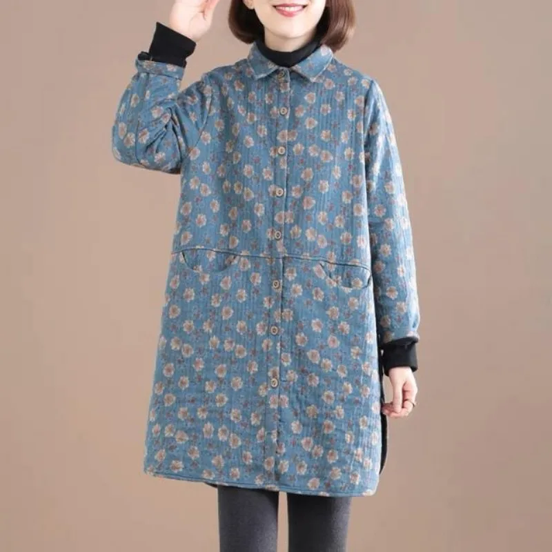 Veste à imprimé floral vintage - Winter Clothing Trends For Women avis et prix