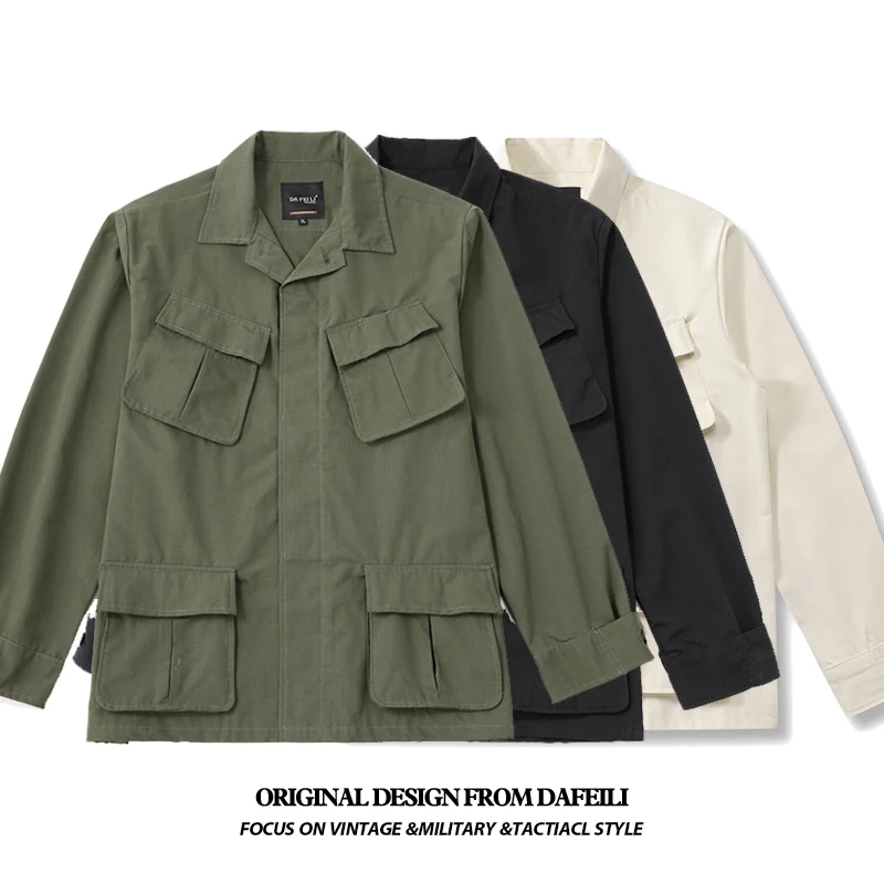 Veste militaire kaki pour homm - Quality Winter Clothing Bomber Jacket avis et prix