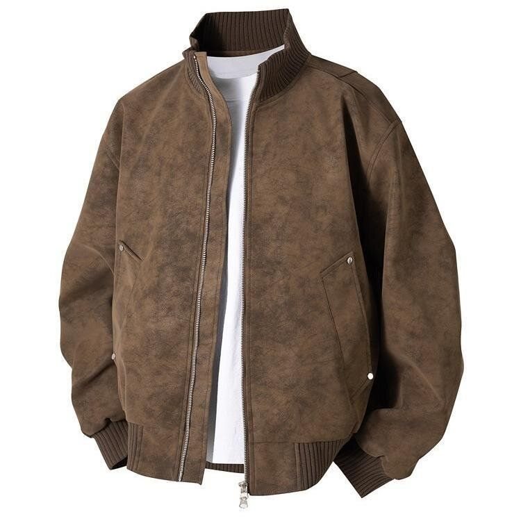 Automne surdimensionné Bomber  - Quality Winter Clothing Bomber Jacket avis et prix