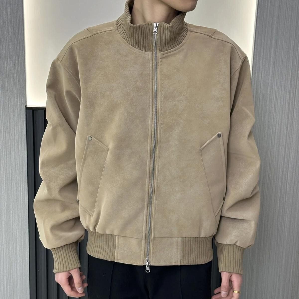 Automne surdimensionné Bomber  - Quality Winter Clothing Bomber Jacket avis et prix