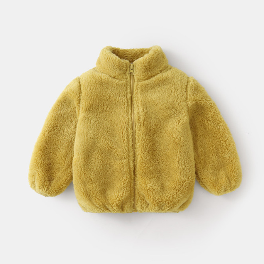 Manteau en peluche uni pour en - Winter Clothing Baby Boy avis et prix