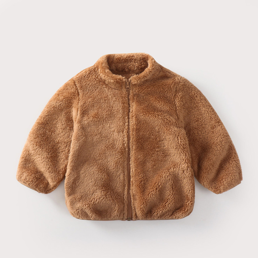 Manteau en peluche uni pour en - Winter Clothing Baby Boy avis et prix