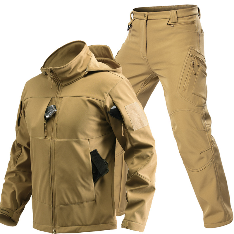 Vestes à capuche coupe-vent en - Windproof Jacket Softshell avis et prix