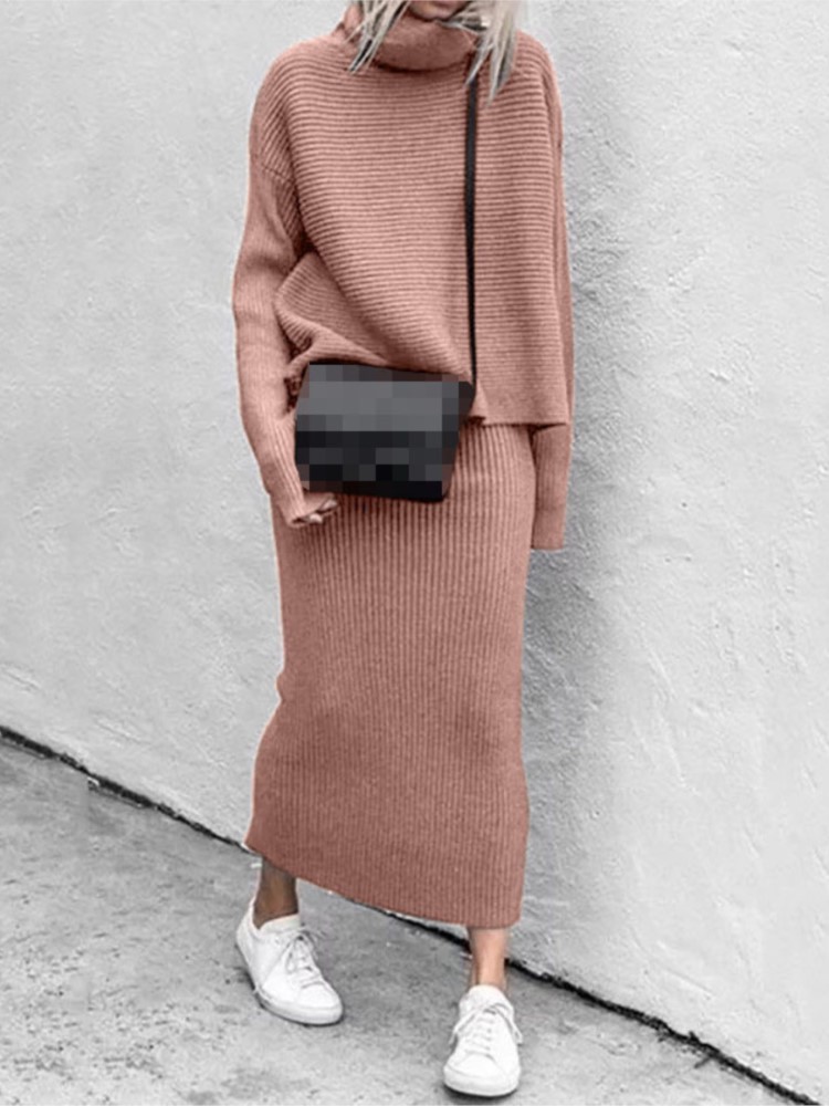 Nouvel ensemble jupe mi-longue - Winter Clothing Sales avis et prix