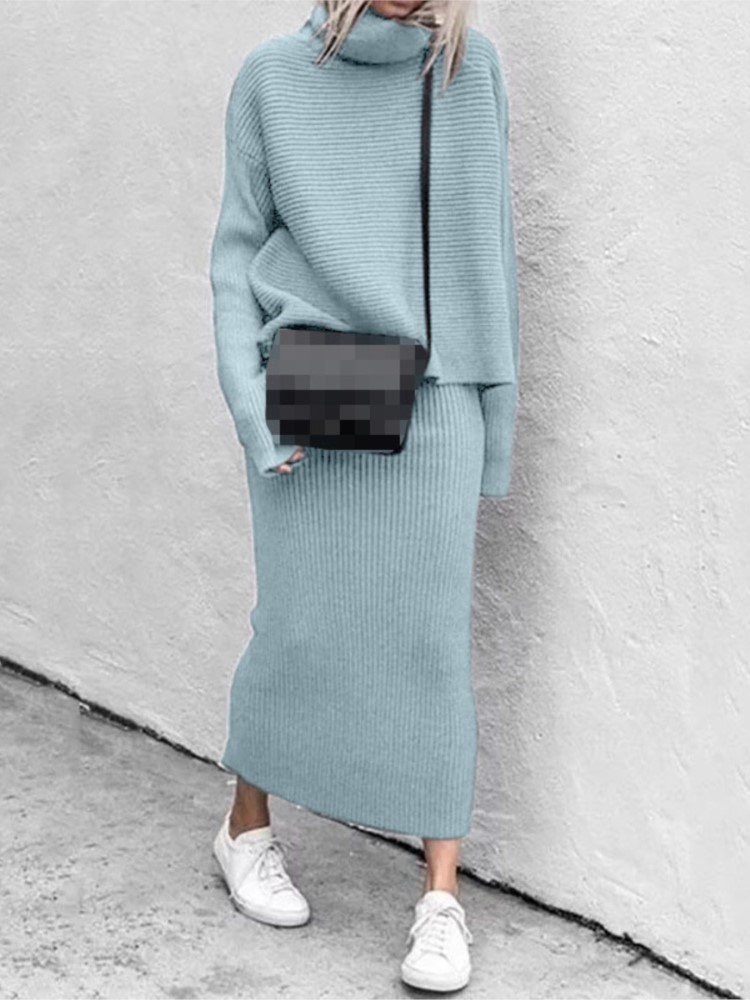 Nouvel ensemble jupe mi-longue - Winter Clothing Sales avis et prix