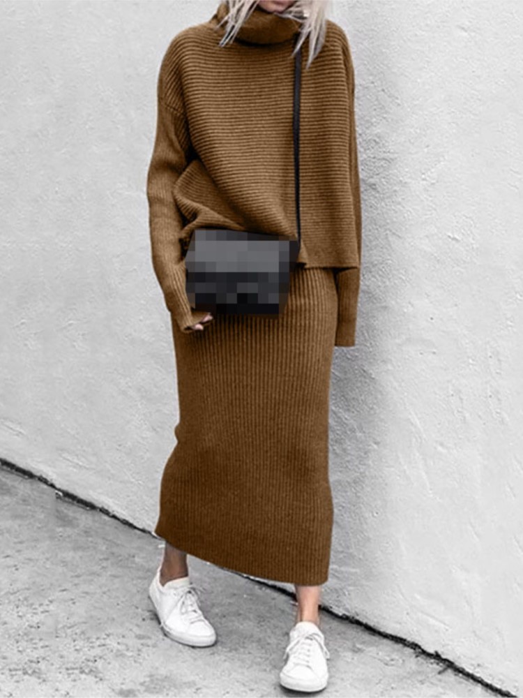 Nouvel ensemble jupe mi-longue - Winter Clothing Sales avis et prix