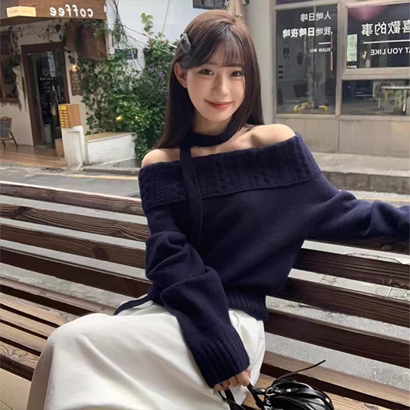 Pull en tricot à manches longu - Winter Clothing Trends For Women avis et prix