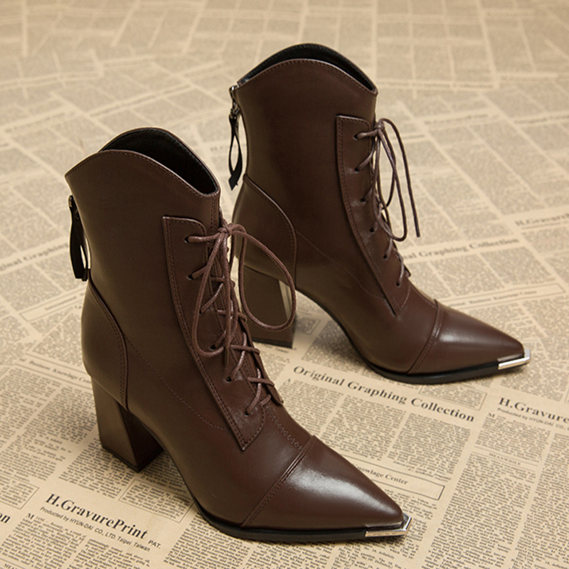 Bottines à bout pointu pour fe - Winter Clothing For Woman avis et prix