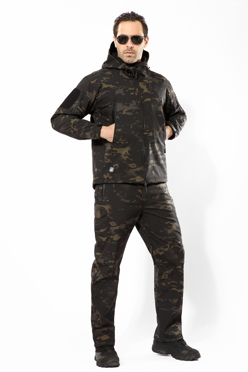 Veste tactique en peau de requ - Windproof Jacket Softshell avis et prix