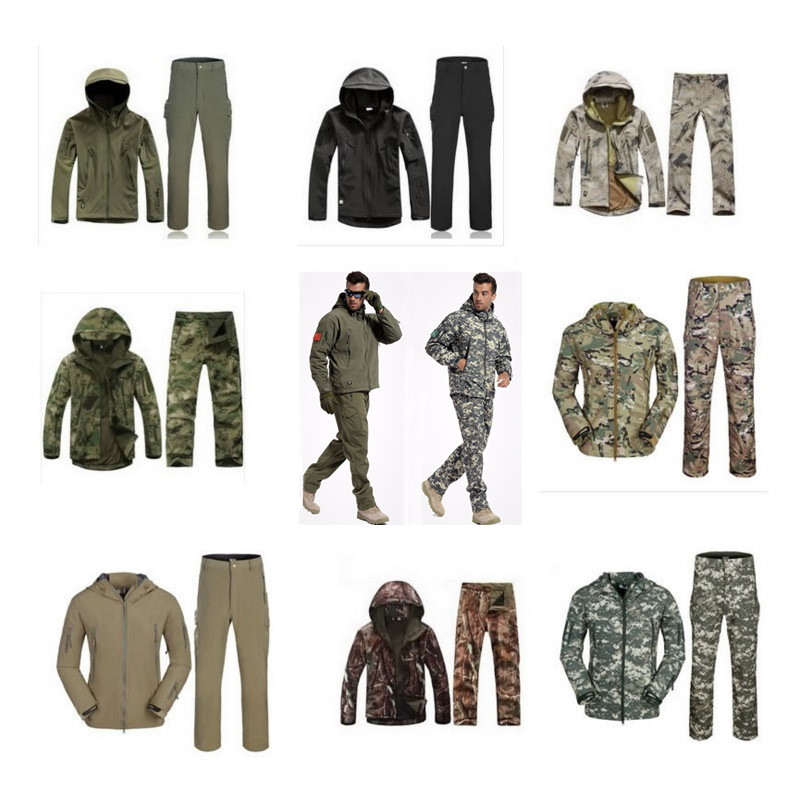 Veste tactique en peau de requ - Windproof Jacket Softshell avis et prix